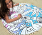 Vitamin Sea Beach Mat