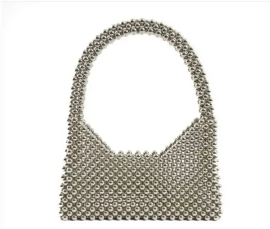 "Briella" Bag	Metallic Silver
