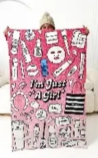 just a girl blanket 