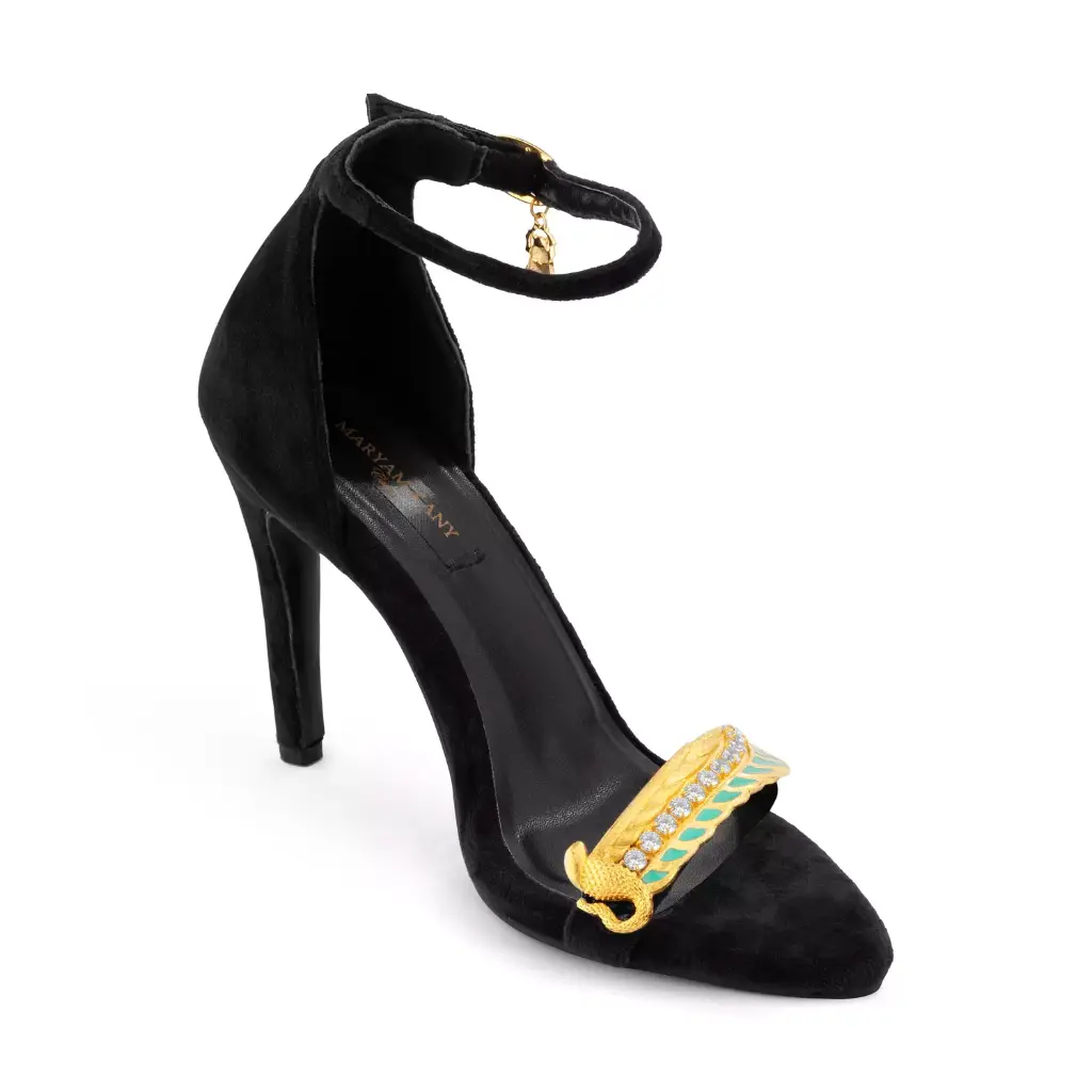 Sandals #6 Nekhbet Black  