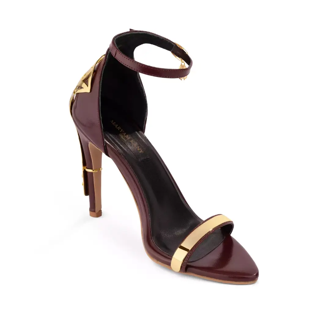 Sandals	#8	Tiye	Burgundy 
