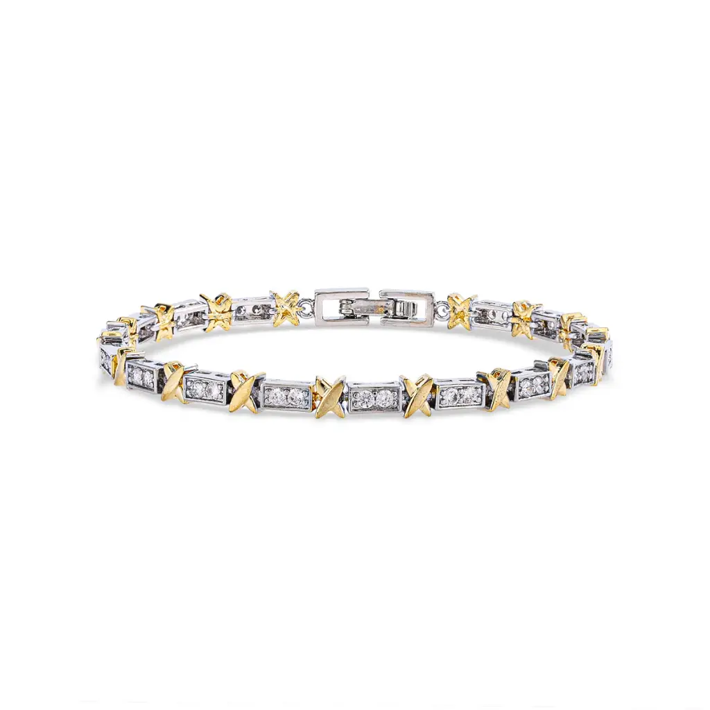 Celeste Bracelet	Gold and Silver 