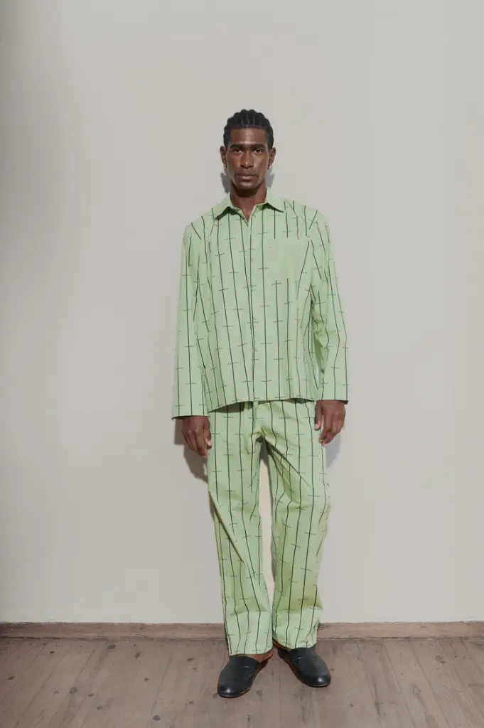 House Babylon stripe trousers  