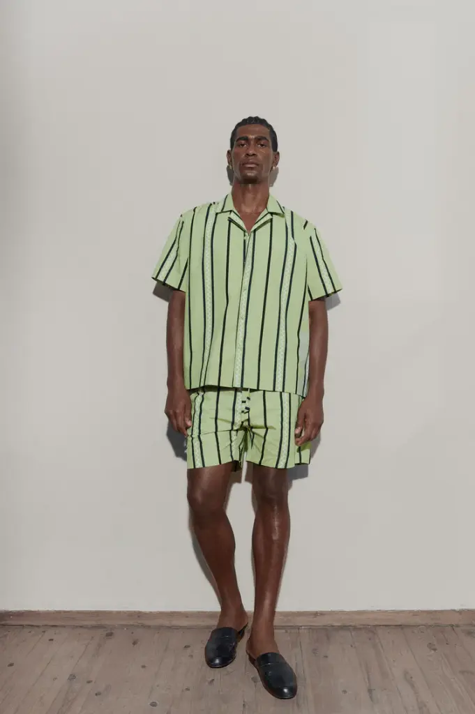 Wave Stripe Shorts 