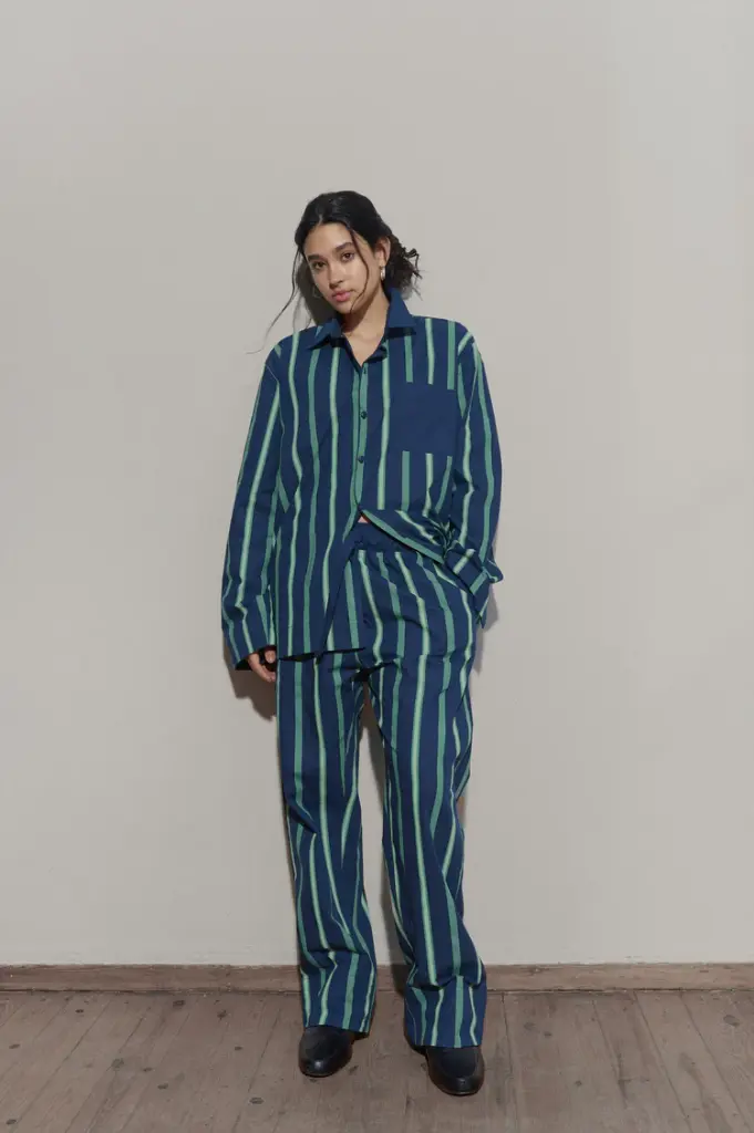 Trad stripe shirt LS  
