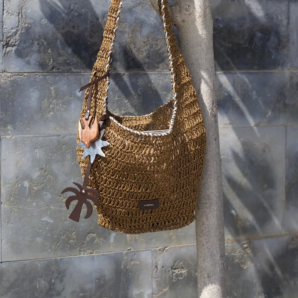 LB1191-BR	Kani Handbag 