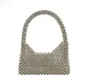 "Briella" Bag	Metallic Silver