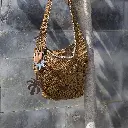 LB1191-BR	Kani Handbag 